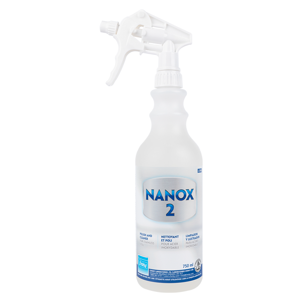 Nanox 2 cleaner / polish stainless 750ML (spray)