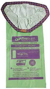 Sacs/filtres pour aspirateur ProTeam SuperCoach Pro 10 10/pqt