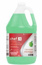 Elite dishwashing detergent, Apple, 4L