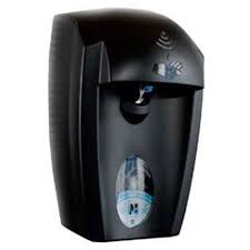 Automatic foam soap dispensing system, black, works with batteries