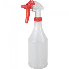 Plastic spray bottle, 24oz/750mL