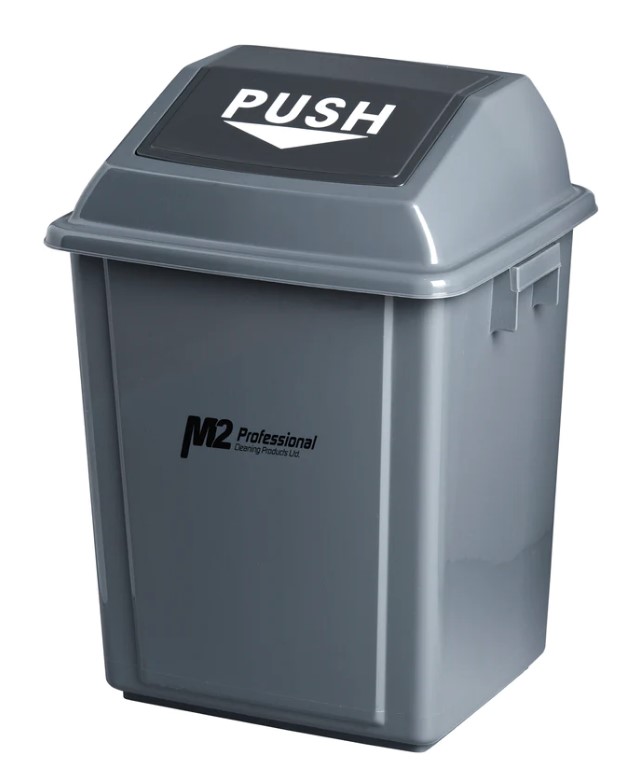 Square garbage container w Lid-40L