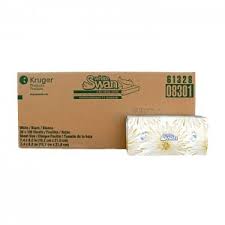 White swan tissue, 2 ply, white, 100F, 36/ cs( replaces kru-08300)