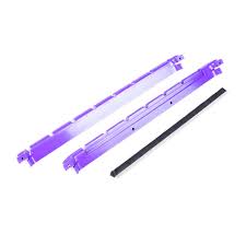 Ensemble de remplacement de la base d'outil de plancher, glissière E-Z, 14 &quot;, plastique, violet