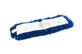 Electrostatic dust mop synthetic 36 '' blue