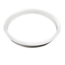 Gasket, tetra, mtr, vinyl, 55-65 duro white, endless W / 5.545 ID