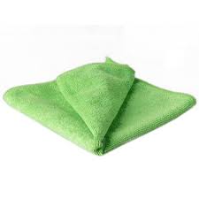 Linges Microfibre, Vert, 16''x16'' /k