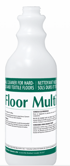 Bouteille 750ml lithographiée FLOOR MULTI nettoyant neutre