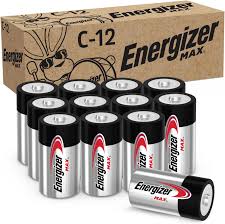 [AMA-E93GL1019] Energizer max c-12 batteries