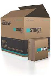 [INS-TS-4000KMF] Hand paper towel, multifold, kraft, 250 sheets/pack, 16 packs/box = 4000 sheets