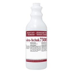 [CHO-750899BMTR] Bouteille vide identifiée 750ml Dégraisseur (7508)