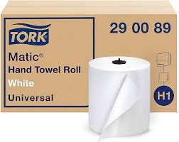 [SCA-290089] Rouleau de serviettes à mains Blanc Tork Advanced Matic®, 1 épaisseur