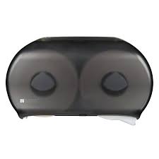 [INS-DI-4000BK] Twin JRT tissue dispenser, Black