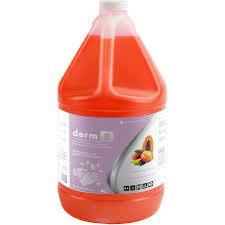 [INO-F-DE8-4] DERM 8 Savon mounssant pour les mains, mangue &amp; papaye, 4L