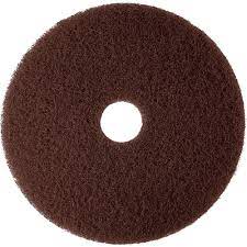 [MMM-F-7100-BRN-18] 18'' brown stripping pad